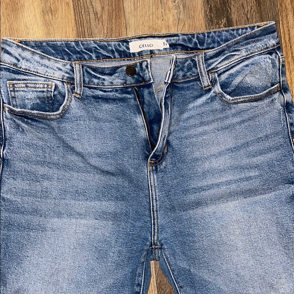 Cello Women's Blue Jeans size 11 - Picture 3 of 4